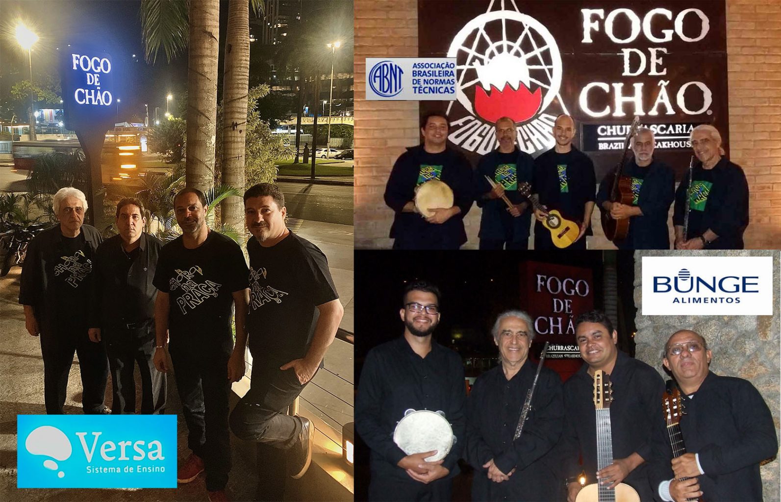 Fogo de Chão Choro na Praça música ao vivo